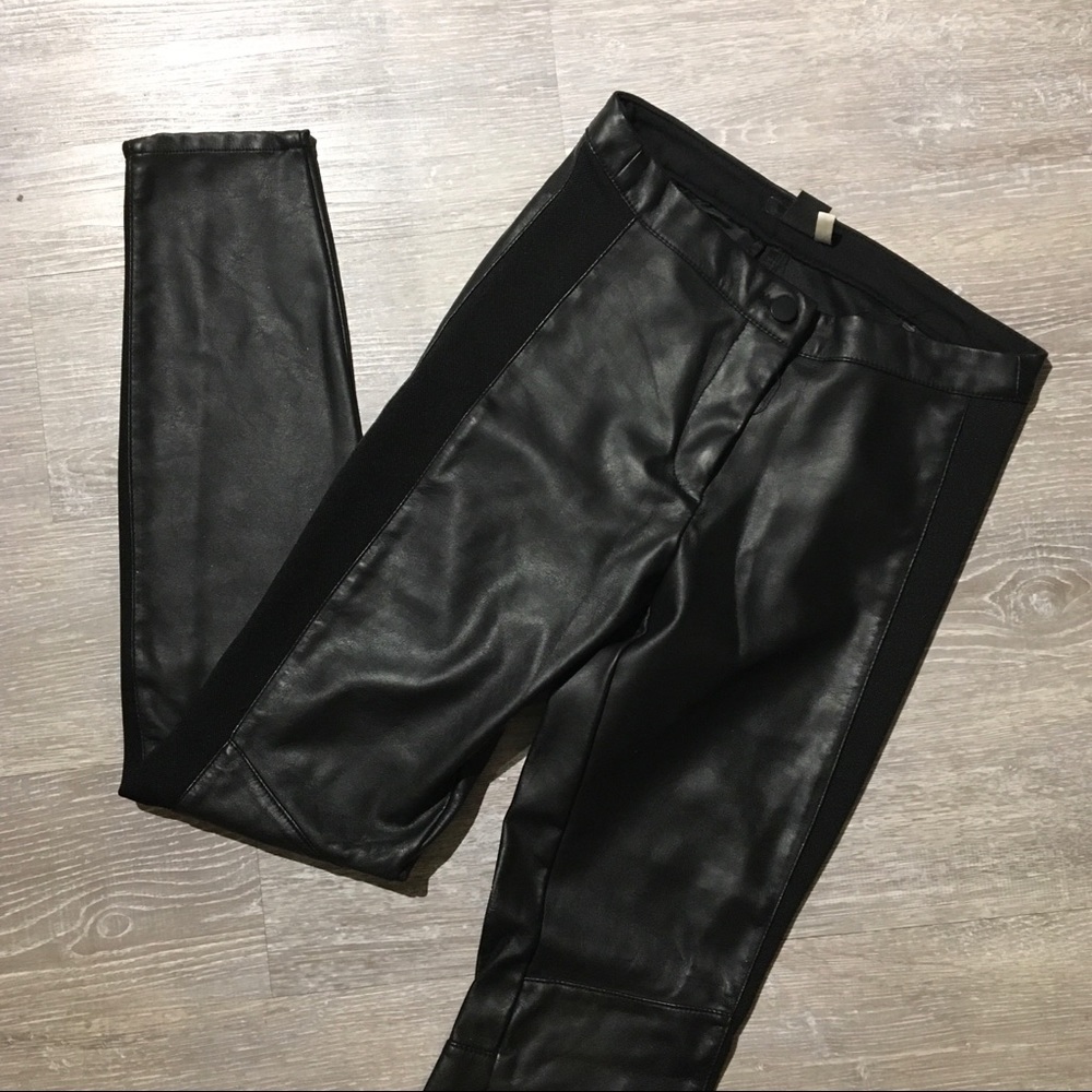 Faux Leather Pants